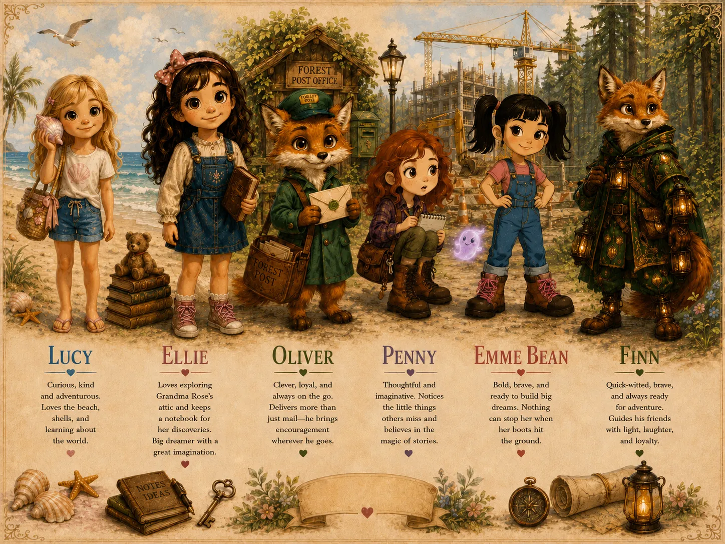 Meet the Characters Behind the Adventures